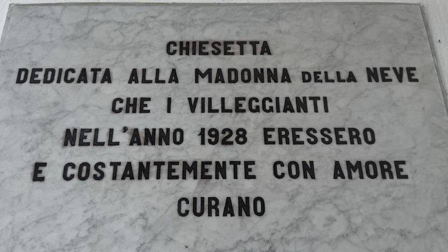 La chiesetta della neve